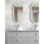 Boston Light Grey Wall Hung Vanity 1500 Cabinet Only